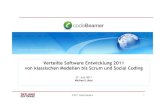 Verteilte SoftwareEntwicklung 2011 - von klassischen Modellen bis Scrum und Social Coding