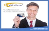 Marketing Plan zur eVisionTeam MasterCard Karte