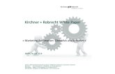 Kirchner + Robrecht White Paper "Marketing Automation - Überblick und Anbieter"