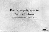 Online-Banking Apps Deutschland Übersicht 2014
