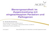 Rudolf Moosbeckhofer zu Neobiota: "Bienengesundheit im Zusammenhang mit eingeschleppten Parasiten und Pathogenen"