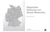 Regionale Nutzung von Social Networks in Deutschland