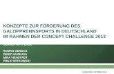 Final-Präsentation GERMAN RACING Concept Challenge 2013 – 2. Platz "Blumento-Pferde"