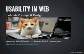 Usability im web