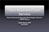 Vom Buzzword zum Service