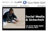 Social Media Gipfel - Social Media und Sicherheit