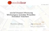 Social Impact Messung: SROI