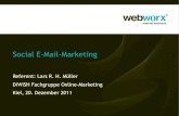 Social E-Mail-Marketing 2012