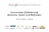 Google Analytics Konferenz 2012: Silvia Grabler, e-dialog: Conversion Optimierung