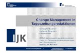 Change Management in Tageszeitungsredaktionen - Vortrag DGPuK Jahrestagung 2010 Medieninnovationen