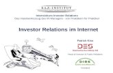 Investor Relations im Internet