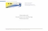 Handbuch Inventarverwaltung TSInventar