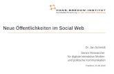 Neue –ffentlichkeiten im Social Web