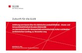 Zukunft für die SLUB: Anhörung zum Gesetz über die SLUB Dresden (SächsLBG)