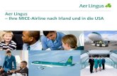 Aer Lingus MICE Presentation 2014