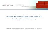 JP│KOM: Interne Kommunikation - Best Practices und Vernetzung
