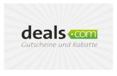 Deals.com Unternehmenspräsentation