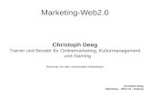 Onlinemarketing 2.0 - Teil 2