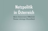 Netzpolitik in oesterreich