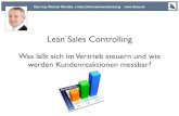 Lean Sales Controlling