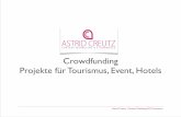 Crowdfunding Tourismus Hotel Events