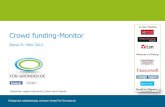 Crowd funding monitor q1 2013