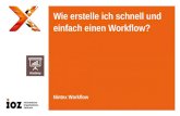 Workflow Management mit Nintex Workflow (Grundlagen)