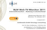 Goldmedia blm web-tv-monitor_2011_langversion