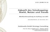 Zukunft des Teleshopping in Deutschland. Markt - Nutzer - Trends
