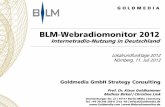 BLM Webradiomonitor 2012, Goldmedia