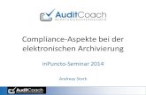 Compliance & Revisionssicherheit Archivierung von Rechnungen