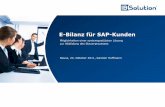 Webinar: E-Bilanz für SAP-Kunden