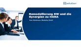 BI Symposium: Remodellierung SAP BW und die Synergien zu HANA