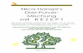 3 Pulver-Mischung von Nica-Hanspi: Moringa - Nopal - Kurkuma