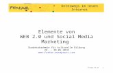 Web 2.0 und Social Media Marketing