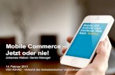 M-Commerce - in der Schweiz - Jetzt oder nie!