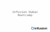 Infusion Dubai Bootcamp