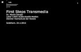 Transmedia: First Steps in Switzerland