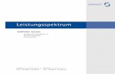 SOPHIST GmbH - Leistungsspektrum Stand 16.05.2013