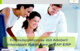 Workshop Formularprozesse mit Adobe Interaktive Formulare in SAP ERP