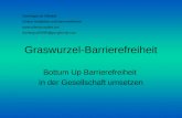 Graswurzel barrierefreiheit - Barrierefreiheit von unten durchsetzen