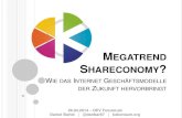 Megatrend Shareconomy? Wie das Internet Geschäftsmodelle der Zukunft hervorbringt