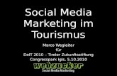 Best Practices zu Social Media Marketing im Tourismus