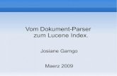 Vom dokument parser zum lucene index