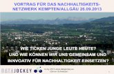 DJ2013 Vortrag zu Jugend & Nachhaltigkeit in Deutschland_ccby