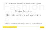 Takko Fashion - Die internationale Expansion - André Pleines - Deutscher Handelsimmobilien Kongress 2013