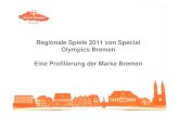 Christine Nienaber, Jennifer Schröder - Regionale Spiele 2011 von Special Olympics Bremen - eine Profilierung der Marke Bremen