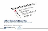 Business Excellence - Wie Sie Ihr Unternehmen erfolgreich weiterentwickeln