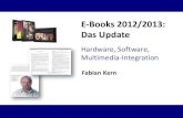eBooks 2012/2013: Update zu Hardware, Software, Multimedia