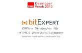 Offline Strategien für HTML5 Web Applikationen - dwx13